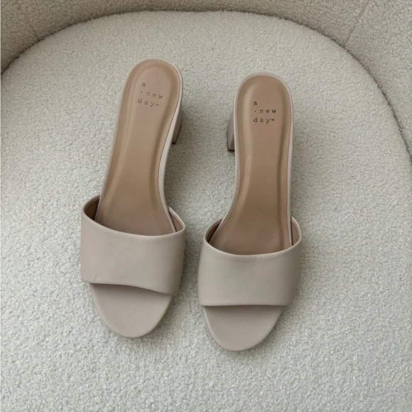 A New Day Women's Block Heel Sandals - Picture 2 of 6